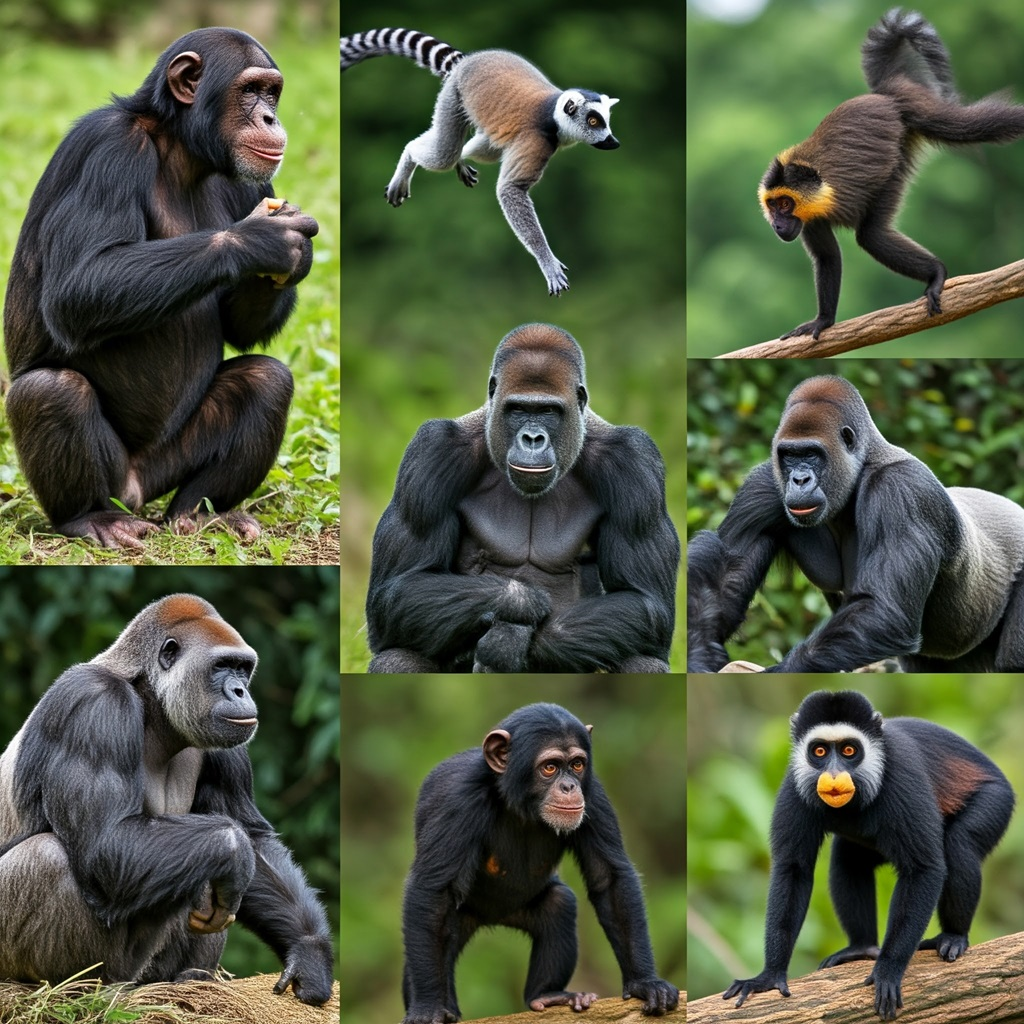 Los primates más fascinantes del mundo